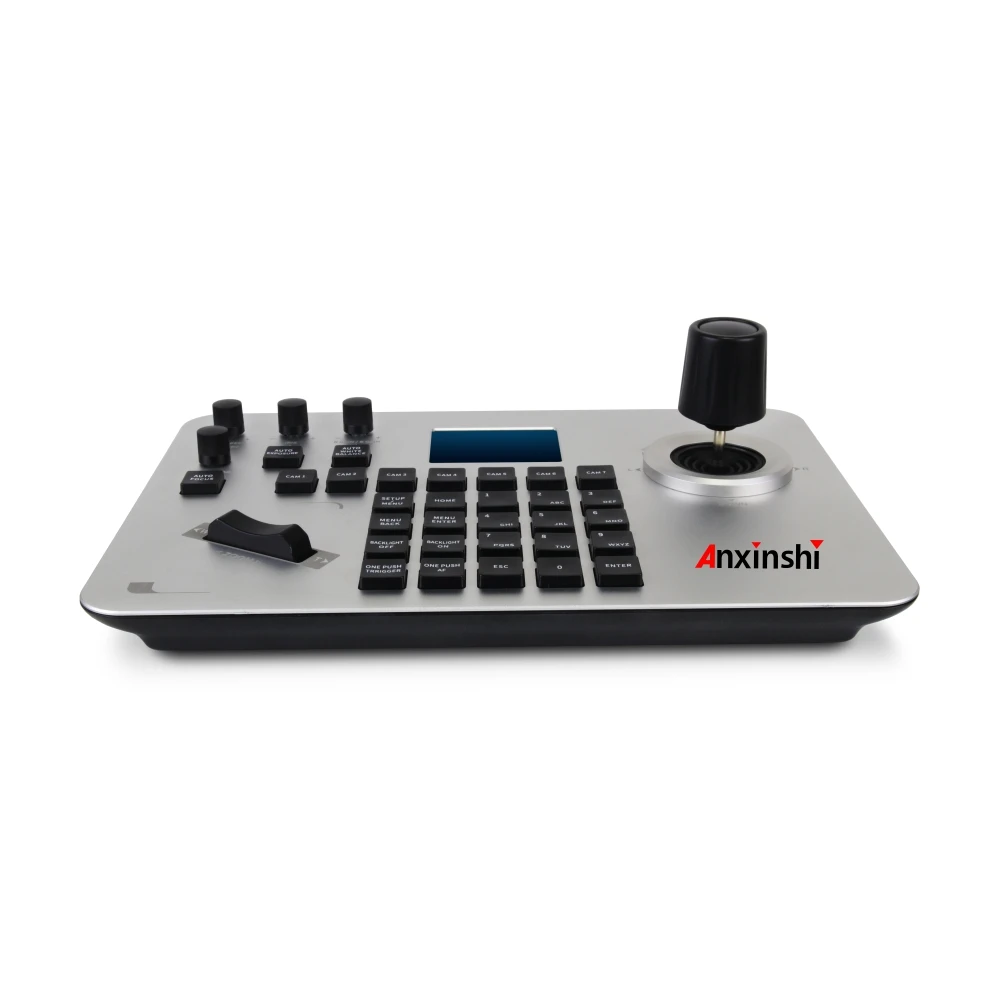 Anxinshi Network PTZ Keyboard Controller Video Conference Controller 4D Joystick Controller For PTZ Camera