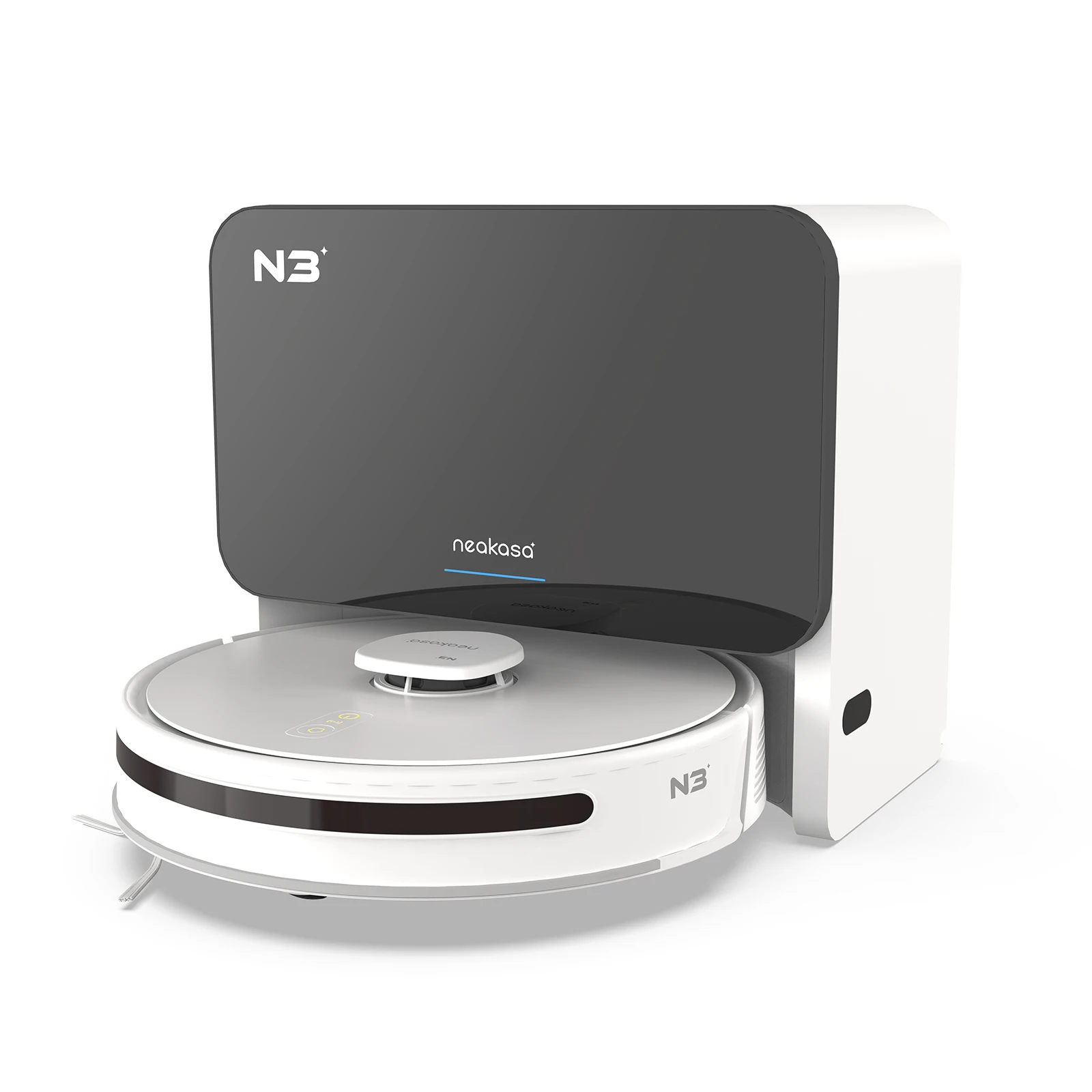 Neakasa N3 AI Self-Cleaning Robot Vacuum Cleaner with Wet/Dry Mopping Battery-Powered for Household & Hotel Use 4000Pa Suction