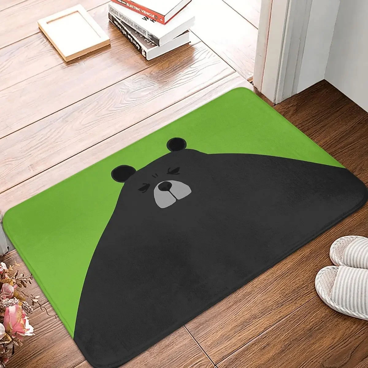 Big Floppa Cat Anti-Slip Rug Doormat Kitchen Mat The Body Is Round Balcony Carpet Home Decor