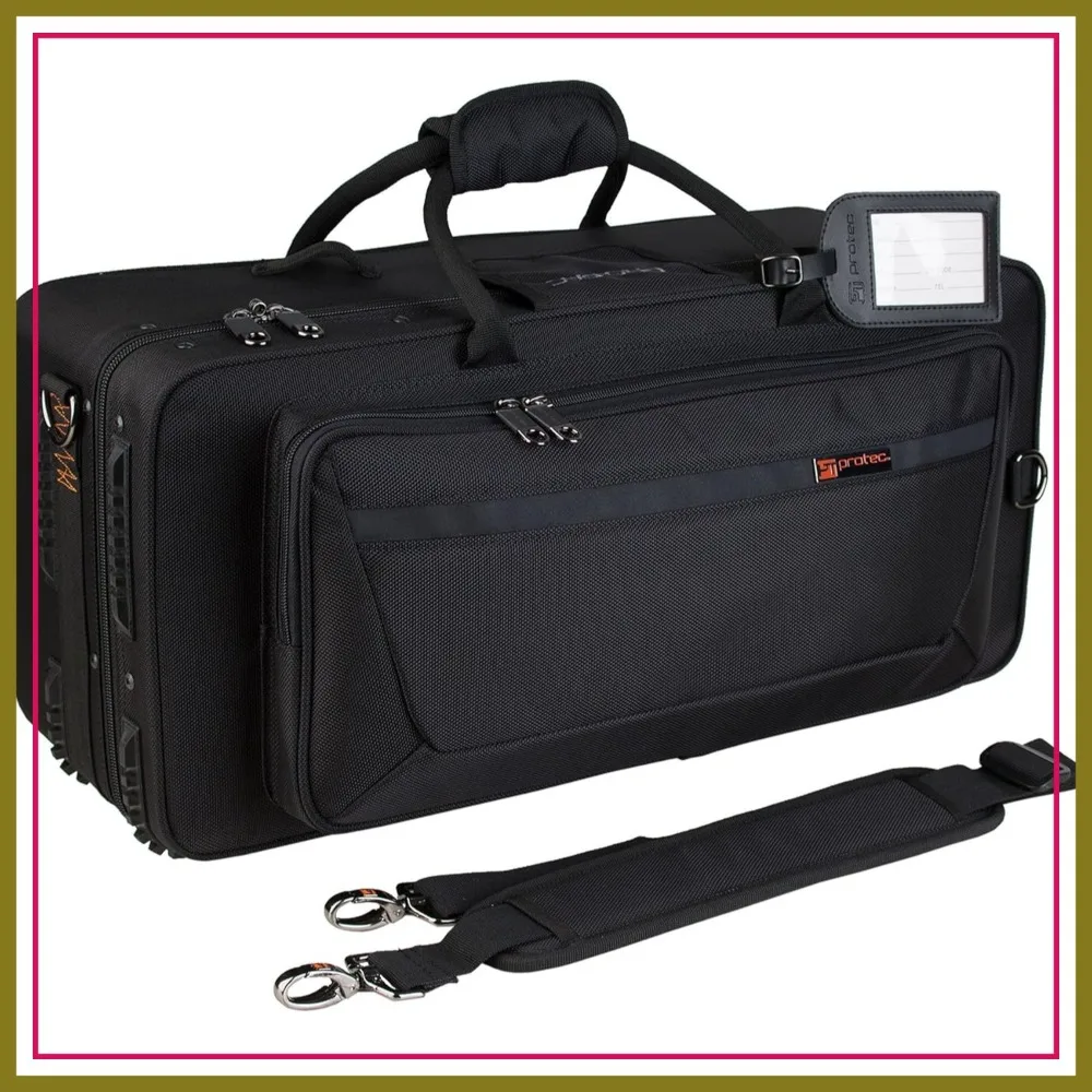 

Protec IPAC Double Trumpet Case, Model IP301D, Lightweight & Durable Protection