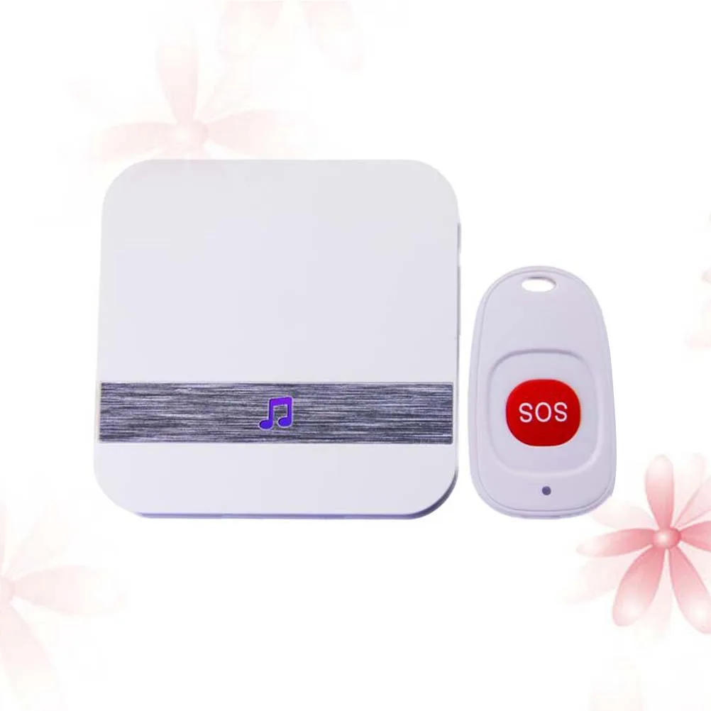 كبار السن زر لاسلكي ممرضة تنبيه المريض الطوارئ المتصل 80M لمسافات طويلة بالطاقة الجرس