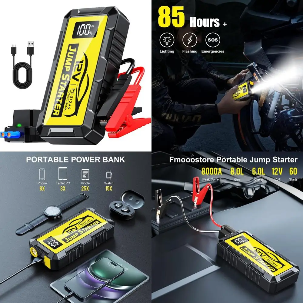 

Пусковой стартер с воздушным компрессором, 8000 А, 180 фунтов на квадратный дюйм, портативный автомобильный аккумуляторный стартер (все газ/12 л дизельный) 12 В автомобильный пусковой ящик P