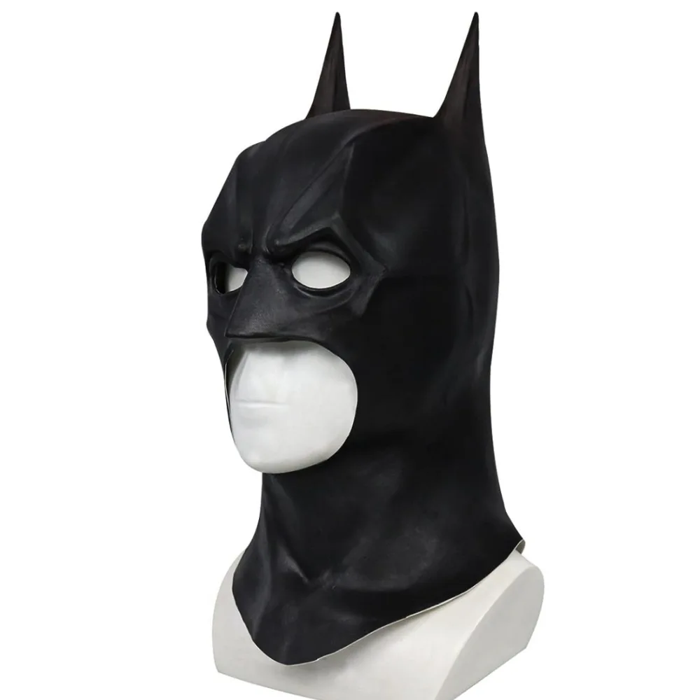Bat Mask Headgear Latex Material Adult Halloween Cosplay Props Bruce Wayne Full Head Mask Masquerade Camouflage Party Costume 3