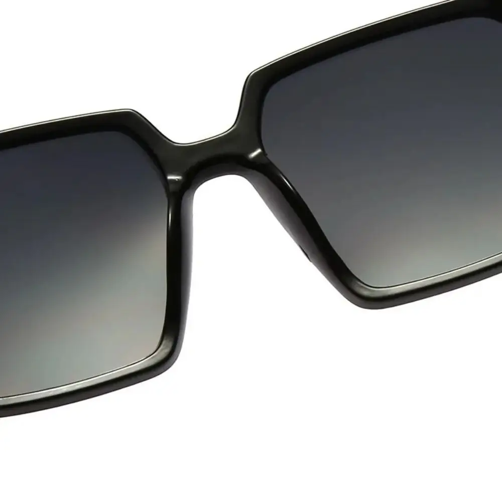 Unisex Big Frame Oversized Óculos de sol, Óculos de plástico, Vintage Óculos para Lady, Novo, UV400