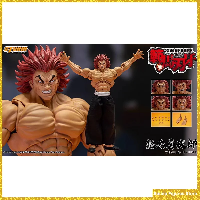 Storm Toys-figuras de acción originales, SON OF OGRE, BAKI, HANMA, YUJIRO, HANMA, Anime, juguetes de colección