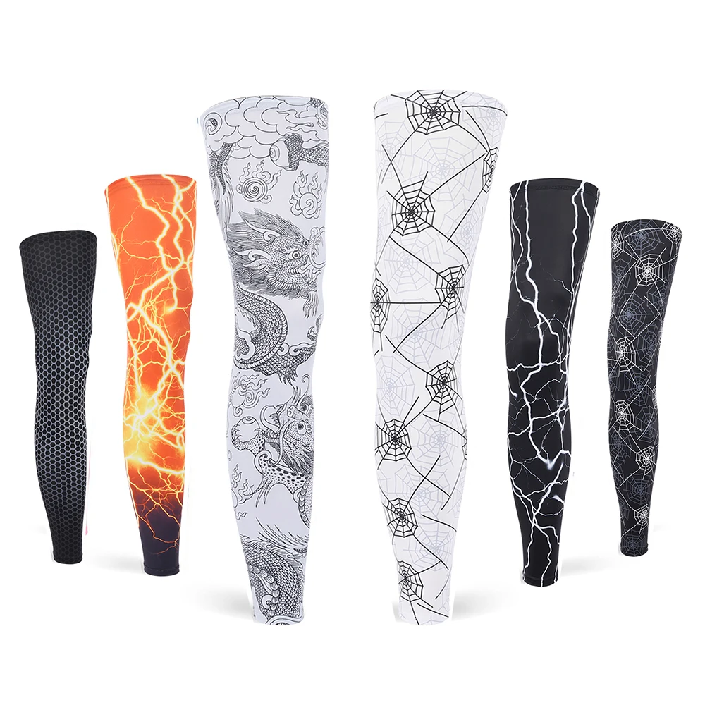 

Sport Full Leg Compression Sleeves Long Knee Support for Cycling Running Basketball Weightlift Workout Joint Relief Arm Sleeve