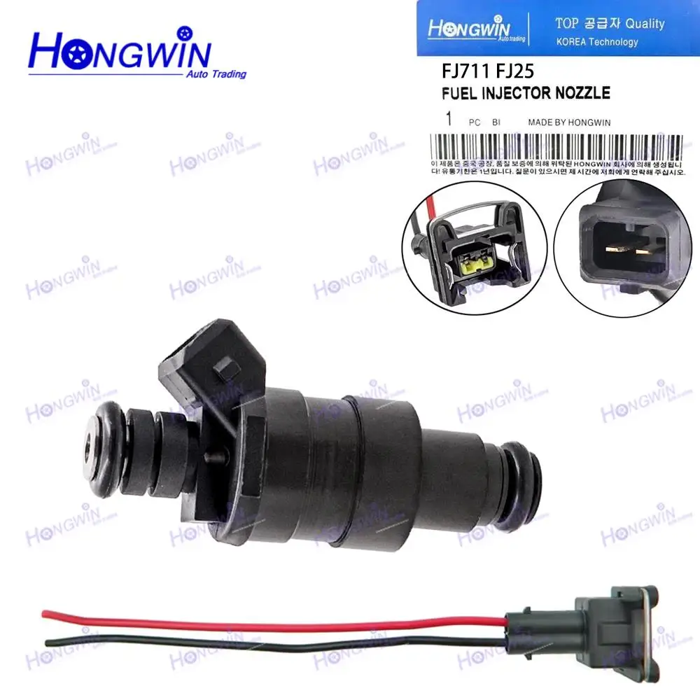 Brand New Fuel Injector Nozzle & Wire 832-11206 0280158083 FJ721 For Buick Lucerne 4.6L Cadillac DTS SRX XLR STS 4.6L V8 4-Door