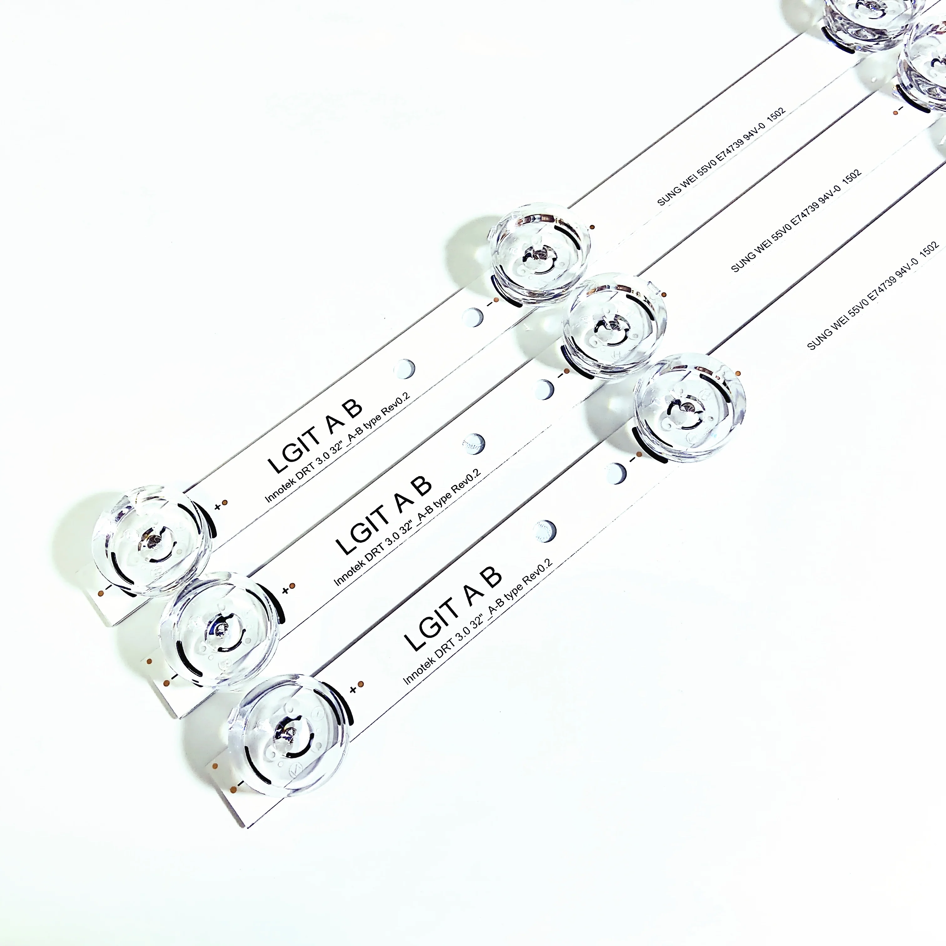 100% New 3pcs/Kit LED Strips for 32 TV 32LB552V 32LB560V 32LB561V 32LB563V 32LB565V 32LB570V 32LB572V 32LB580V 32LB582V