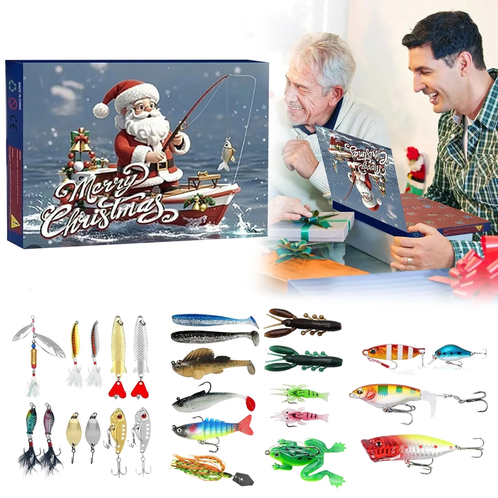 بوكر المطبخ الصيد تقويم القدوم 2024 الكبار الرجال في سن المراهقة بنين 24 يوما عيد الميلاد العد التنازلي أيام حتى عيد الميلاد ساعة العد التنازلي #2