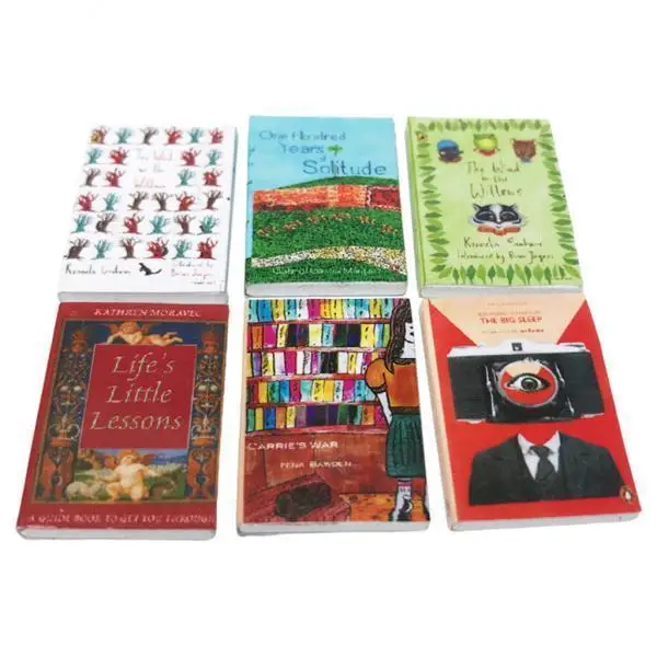 1 12 Scale Dollhouse Mini Books Accessories Handcrafted Multicolor Paper Miniature for Living Room Library