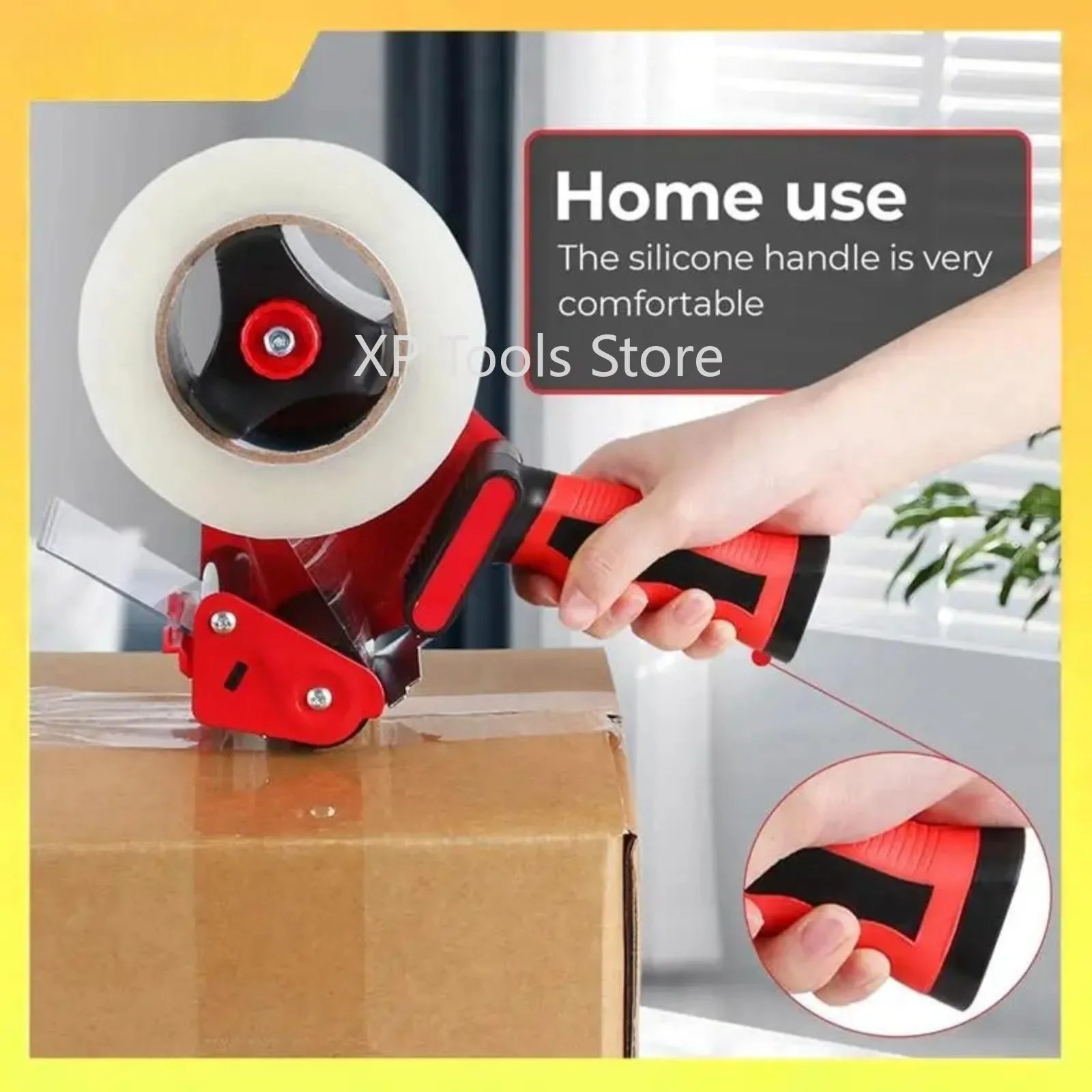

3 Inch Wide Packaging Tape Dispenser Sealing Packaging Tape Dispenser For Shipping, Carton And Box Sealing tool