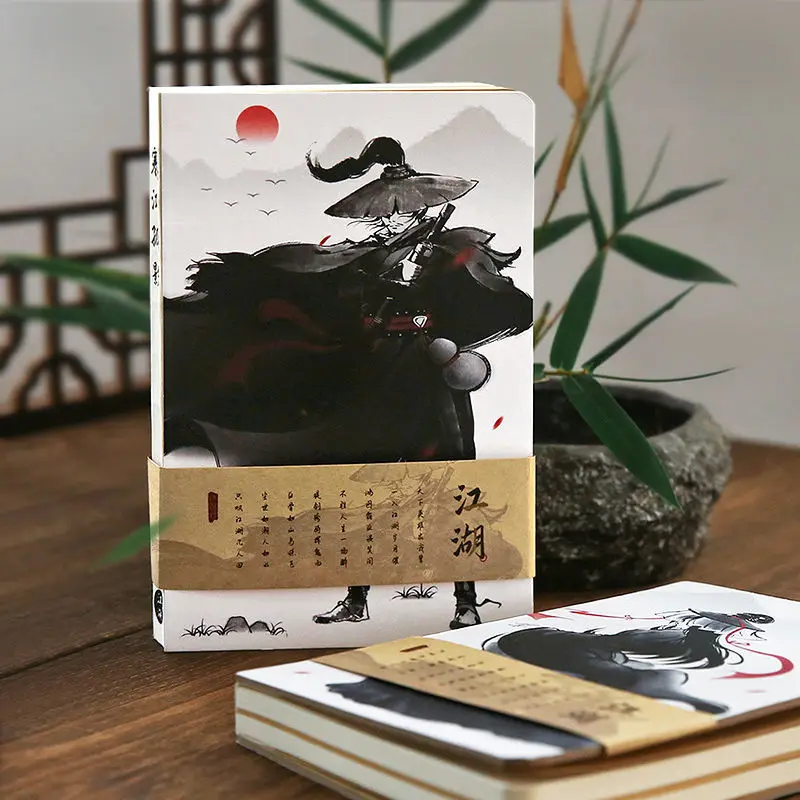 Chinese Style Notepad Cute Notebook Stationery Student Memo Pads Costume Style Notepad Beautiful Diary School Notebook Cuaderno