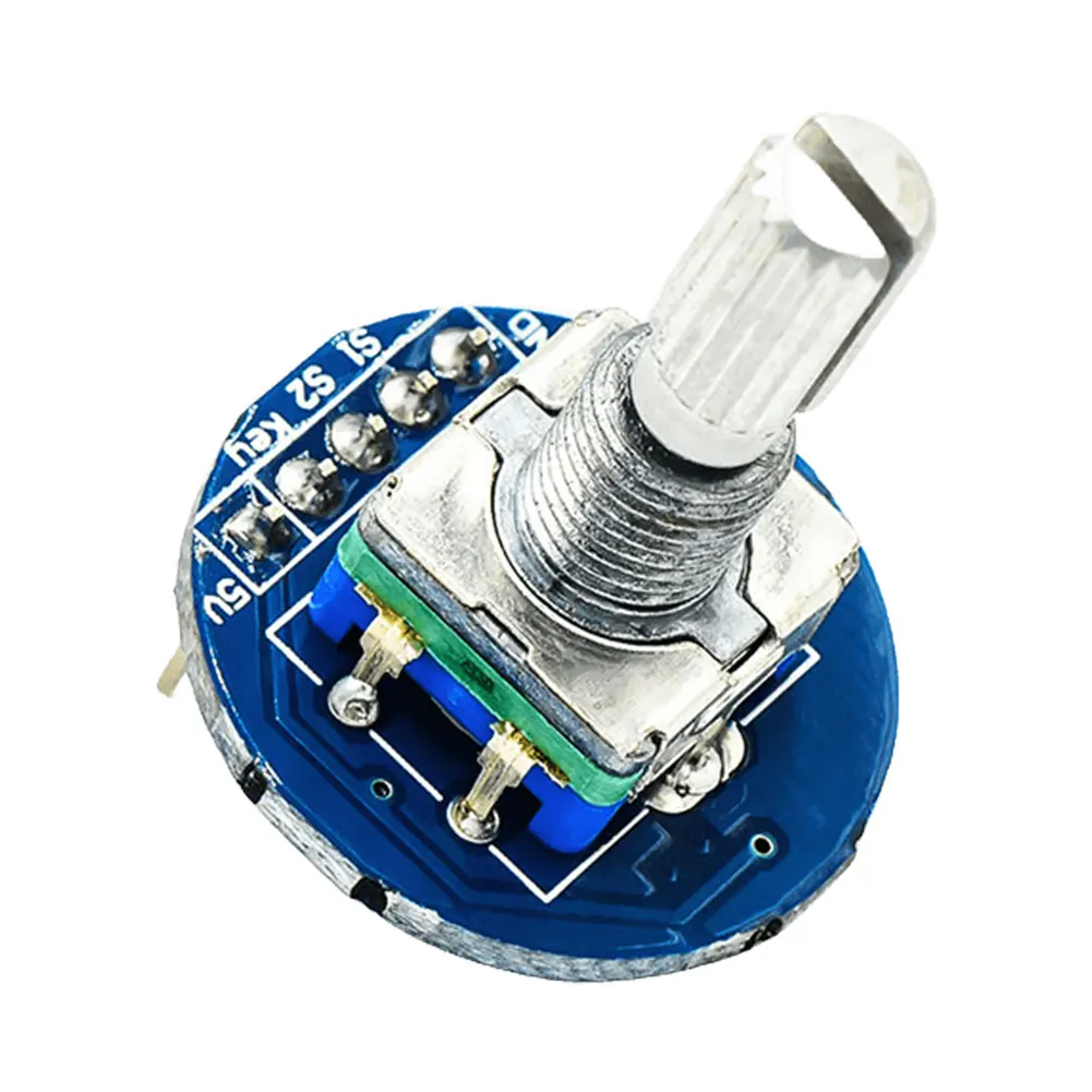 

Round Audio Rotating Potentiometer High Precision Rotary Potentiometer Analog Knob Module for Car Audio Electronic Device