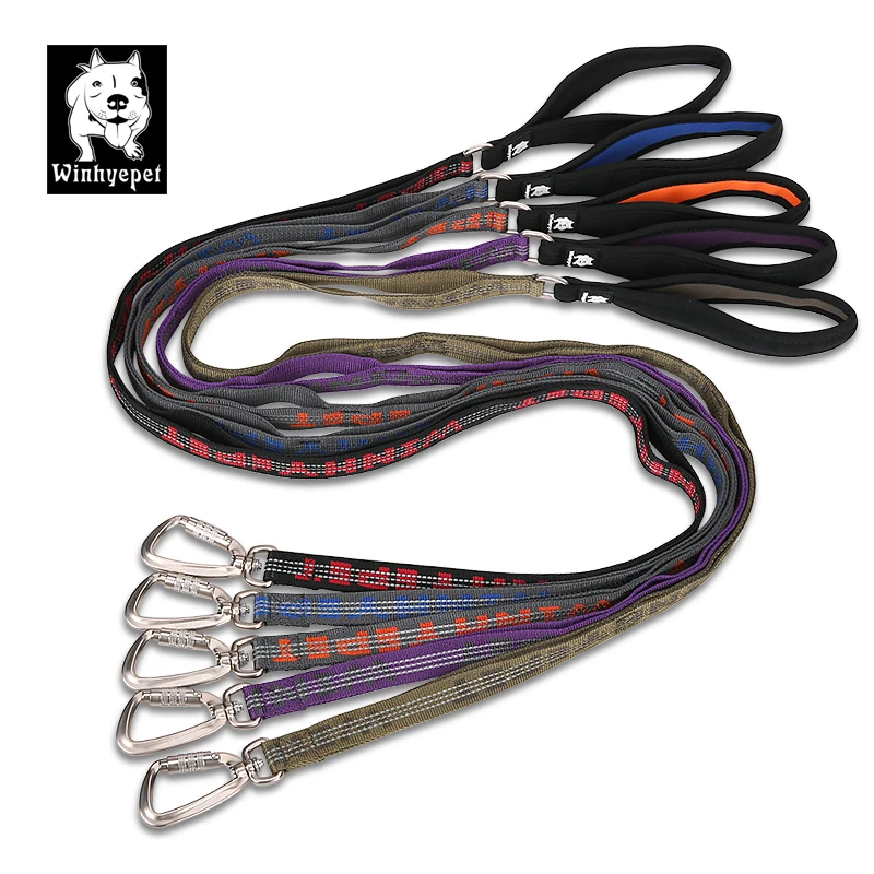 

Winhyepet Pet Leash 3M Refletive Under Truelove SBR Diving Fiber Rope Suitable for Large Medium and Small Dogs YL1832