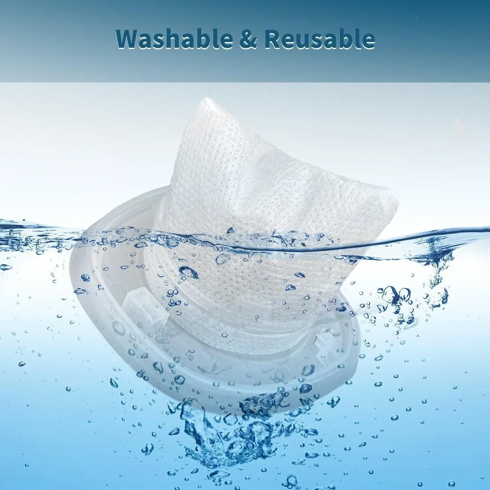For Daily Vacuuming HNVCF10 Filter Dust Cup Filter Vacuum Filter White Tool-free Installation for fine Material Build