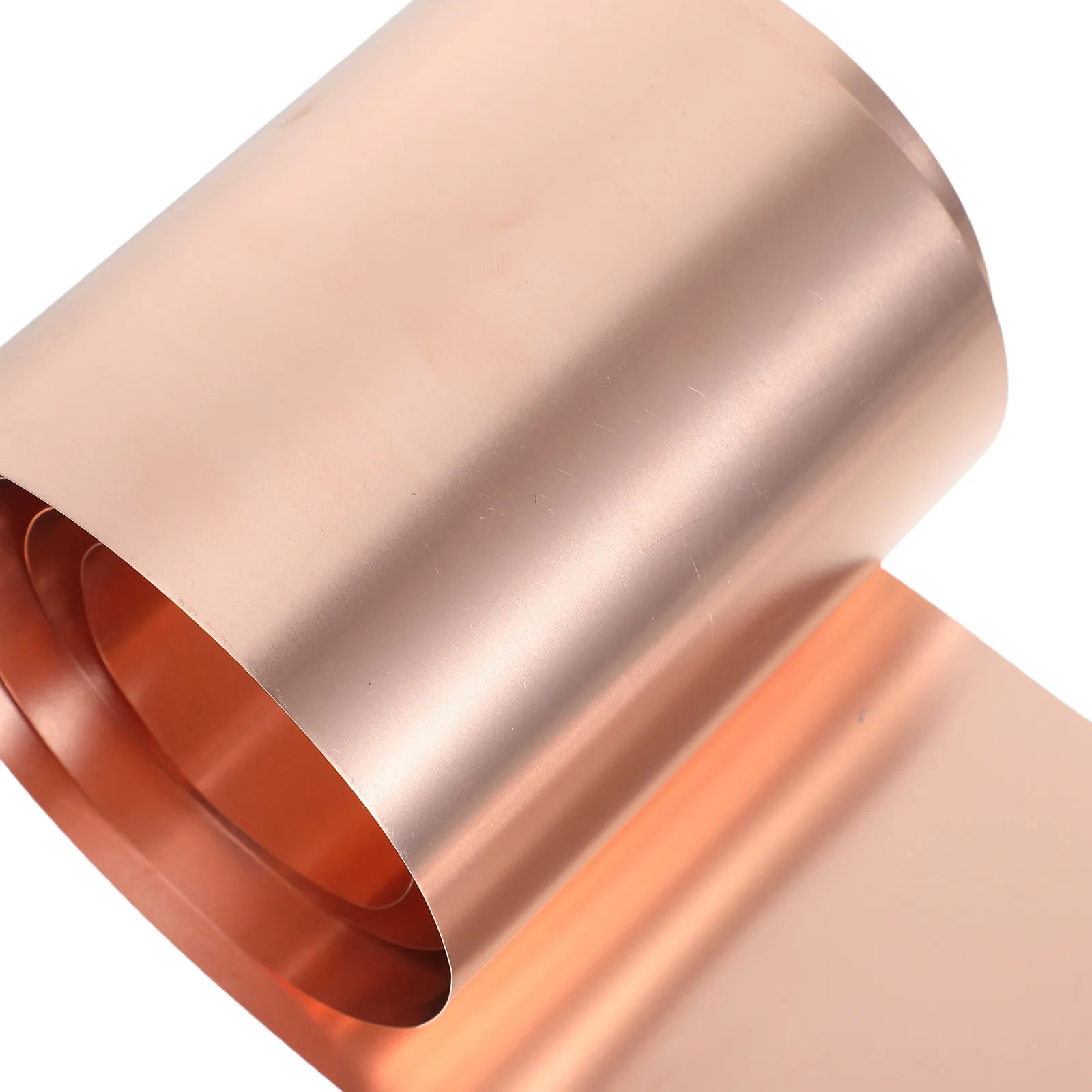 Thin Copper Foil Roll Pure Metal Sheet for Crafting Pcb Manufacturing Electrical Repair Grounding Strips DIY Projects Craft