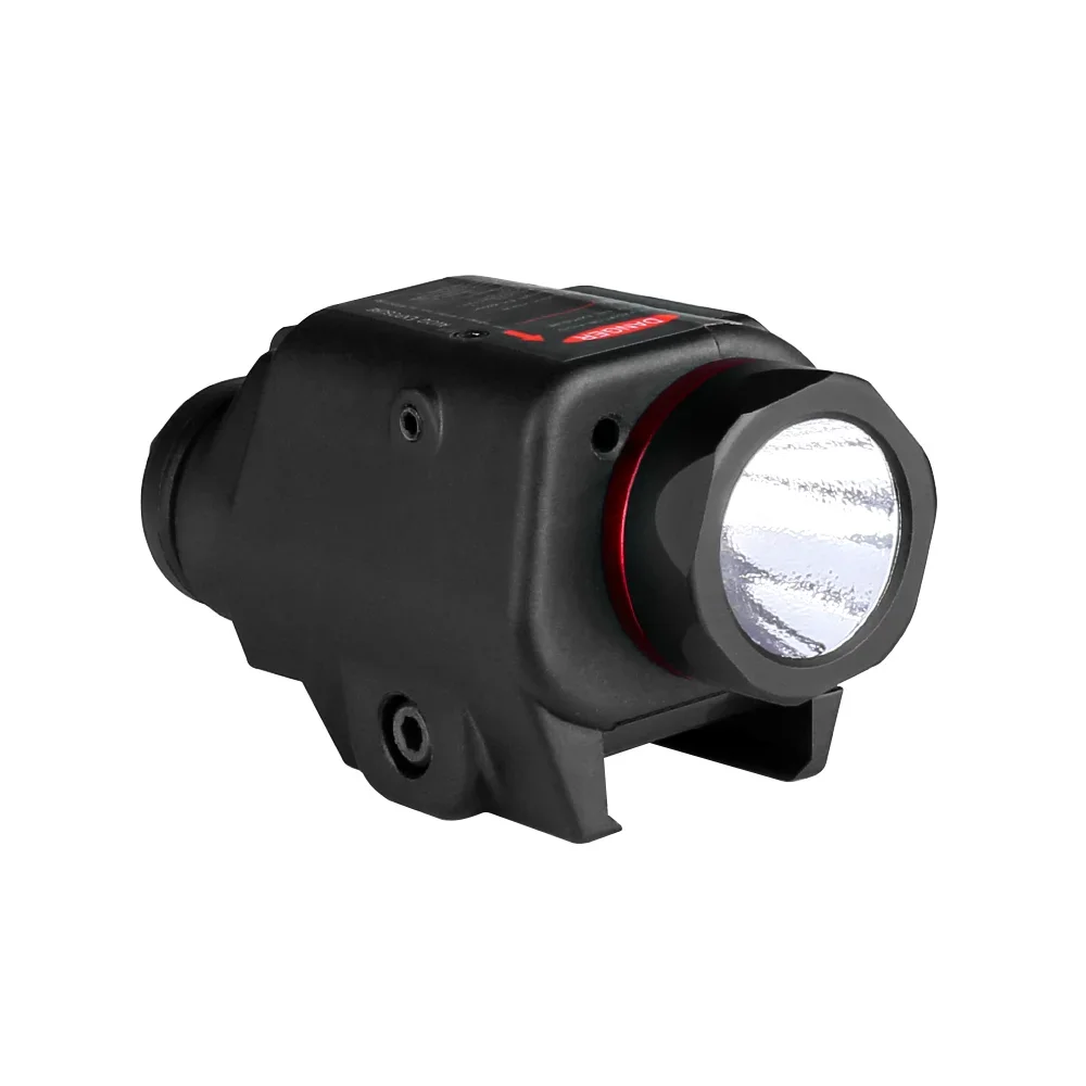 For Tactical Laser Light Combo Red Laser Sight Aim Hunting Flashlight laser flashlight