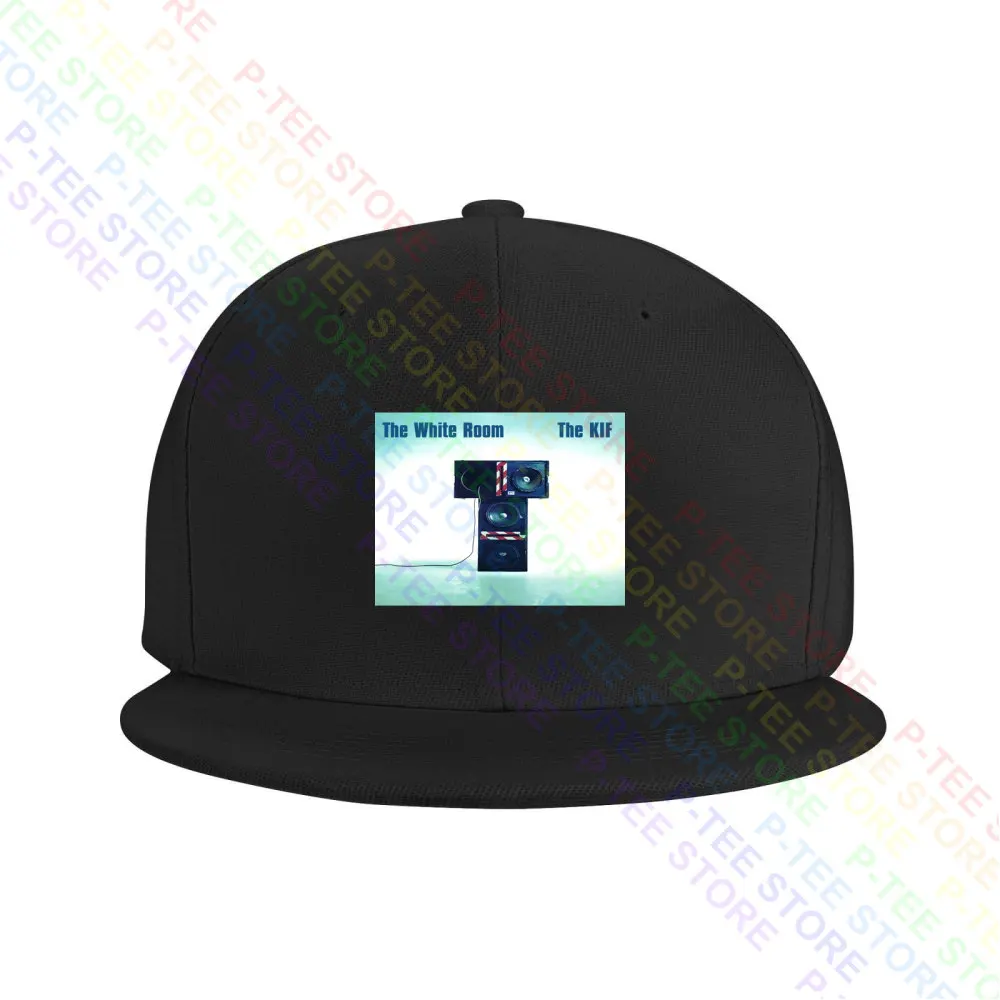 O Kf O Quarto Branco Vinyl Cd Capa Boné de Beisebol, Snapback Caps, malha balde chapéu