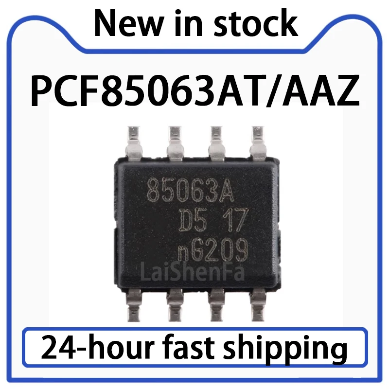 5PCS PCF85063AT/AAZ Package SO-8 with Alarm Function I2C Bus Micro Real-time Clock Chip Stock