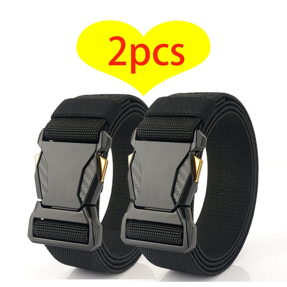 2-Piece Set, Men's Outdoor Sports Quick-Release Multi-Functional Symmetrical Buckle Multi-Functional Farm Work Gardening Belt