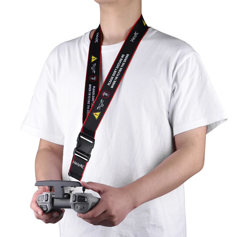 Drony pilot smycz na szyję dla DJI FPV Combo uchwyt z hakiem pasek Phantom 3/4 pas bezpieczeństwa Sling akcesoria do montażu