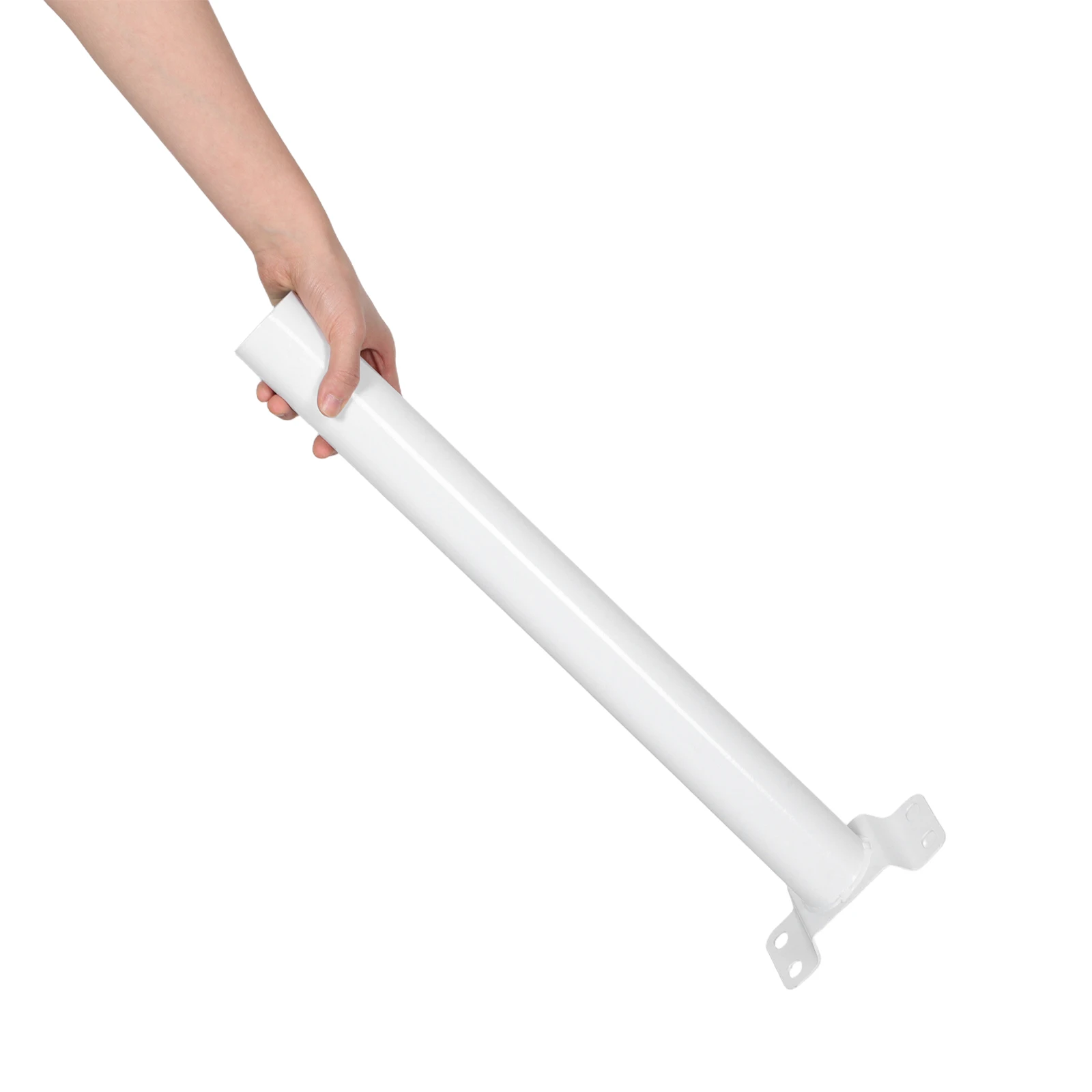 

2pcs Solar Light Pole Mount Brackets 48Cm Inner Diameter Heavy Duty Lamp Support Arms For Street Courtyard Garden Lighting