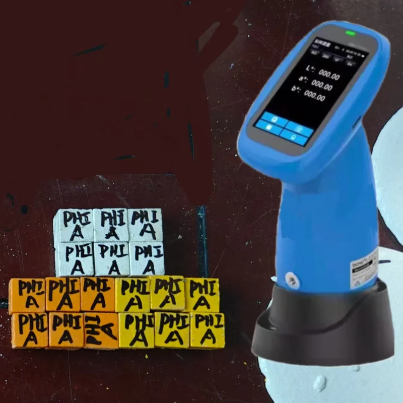 75-Grad-Winkel-Glanzmessgerät für die Farbbeschichtung, hellt den Verkehr auf, mit 1 Jahr Motorgarantie