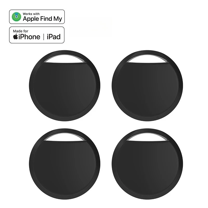 

1/4 шт. GPS-трекер для Apple AirTag с функцией защиты от потери, замена AirTag, Bluetooth-трекер для поиска багажа, совместимый с iOS, MFi Key Finder