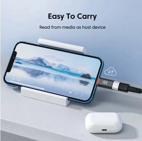 20W/120W Type C to Lightning Adapter Lightning Male to USB C Female Connector Fast PD Charging Adaptor Converter for iPhone 13 image 3