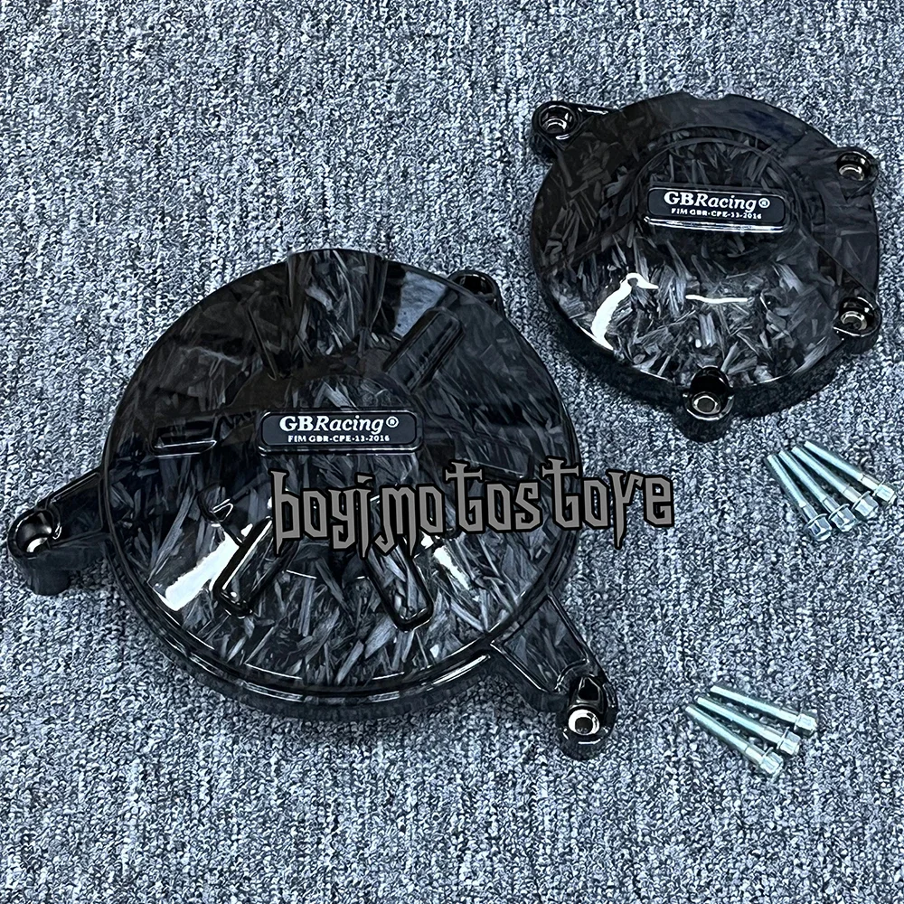 

RSV4 RR 15-21 Moto Engine Protection For APRILIA RSV4 10-20 & TUONO V4R 11-20 Engine Cover Motorcycle Protective Forged Texture