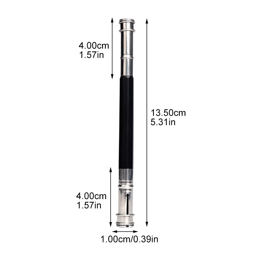 4Pcs Pencil Extender Portable Compact Pencil Lengthener for Short Pencils Art Drawing Sketching Student Stationery School Office