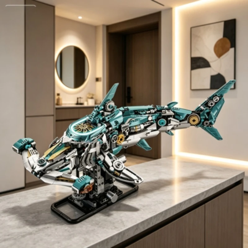 blocchi-da-costruzione-creativi-a-tema-squalo-martello-1323-pezzi-modello-espositivo-fai-da-te-di-animale-marino-con-meccanismo-a-ingranaggi-moc-ideale-come-regalo-per-feste-e-vacanze