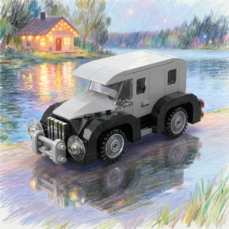 

Набор из 128 деталей: Бронированный автомобиль MOC. Конструктор для сборки модели. Идеальный подарок на Рождество. Креативная идея.