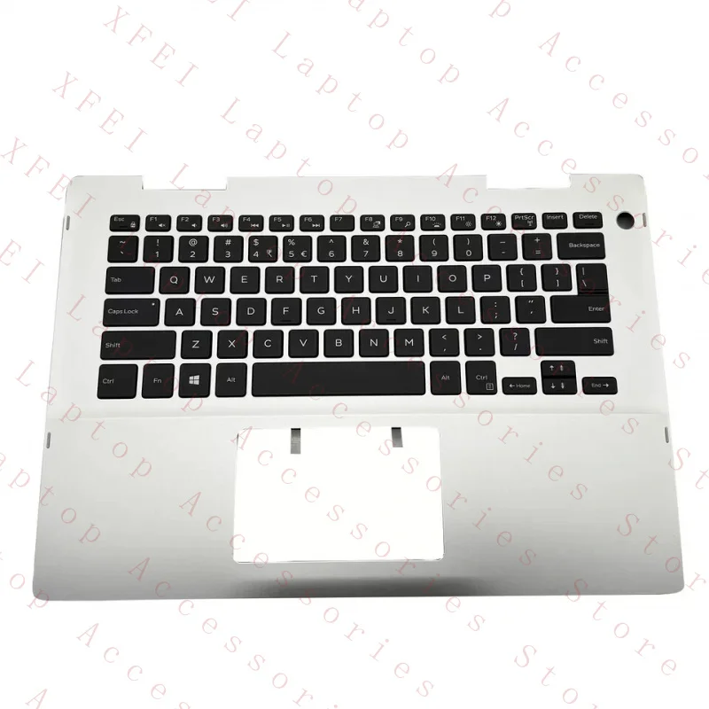 

C Для Dell Inspiron 5482 5491, верхняя часть корпуса с подсветкой клавиатуры, 041KVJ, серебристый цвет