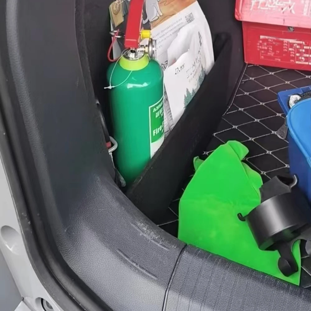 الجذع التقسيم المنظم مربع خلفي درع المجلس ل Volkswagen VW ID4 ID.4 X ID 6 CROZZ E21 2020 ~ 2025 الملحقات #4