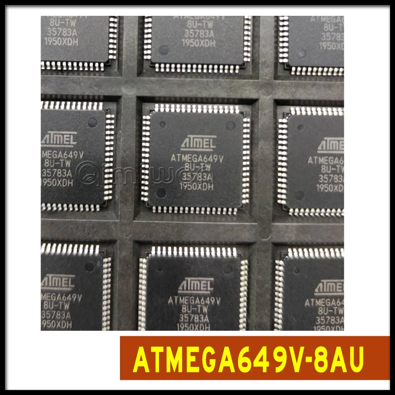 IN STOCK 5PCS/LOT ATMEGA649V-8AU ATMEGA649V 8U-TW TQFP64