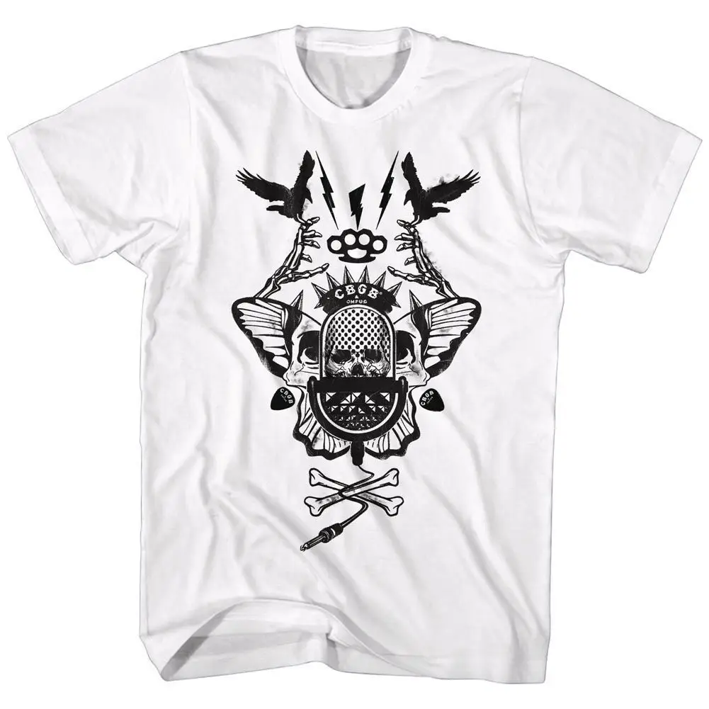 CBGB Crossbones Music T Shirt