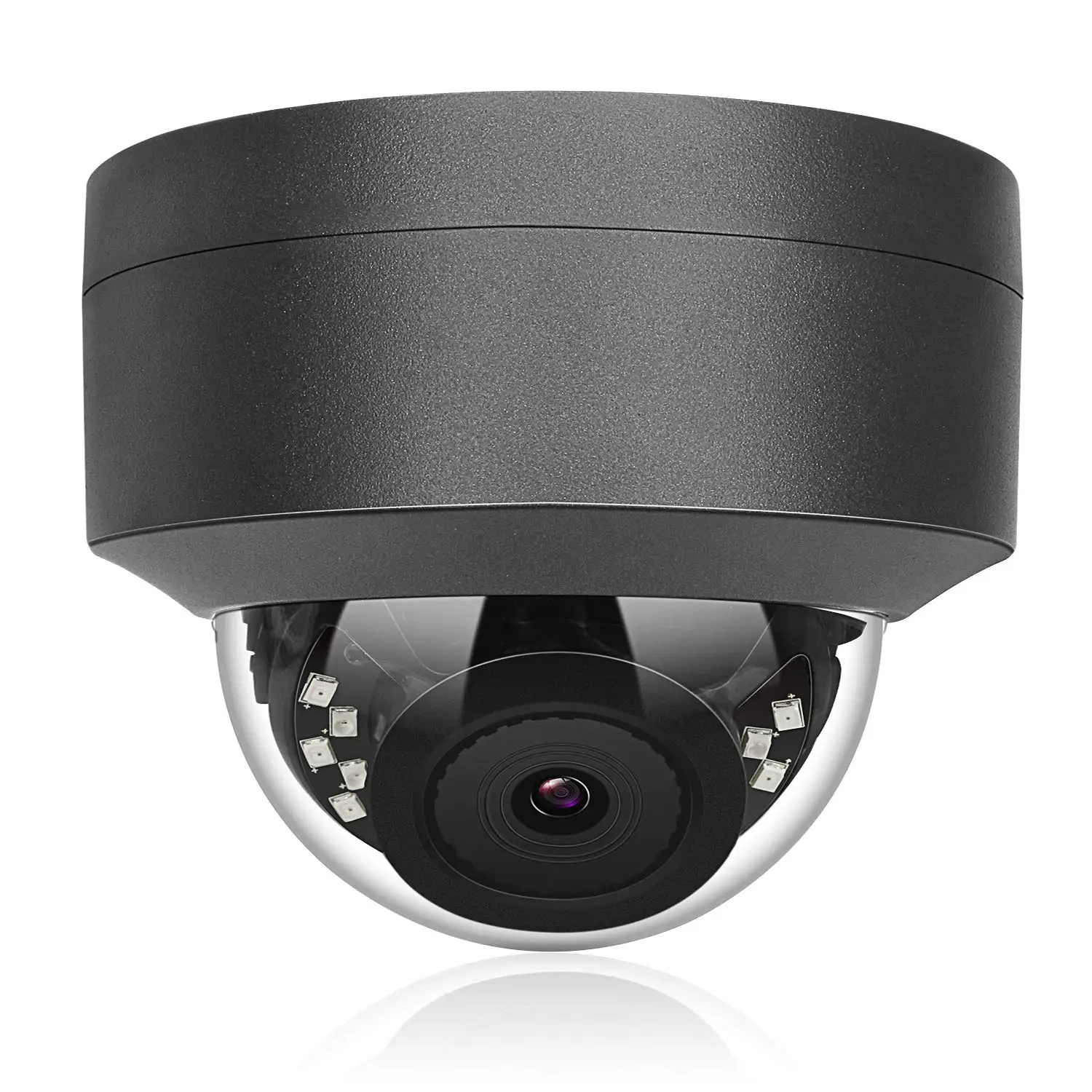 Compatible with HIK TVI DVR Vandalproof dome 8mp tvi security camera,with 2.8-12mm manual varifocal lens