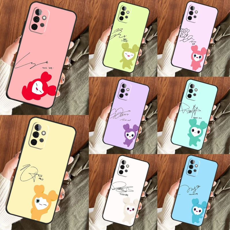 KPOP TWICE Case For Samsung Galaxy A54 A34 A14 A12 A22 A32 A52 A51 A71 A11 A31 A52S A13 A33 A53 Cover