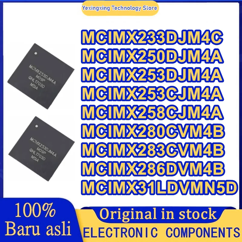 

MCIMX233DJM4C MCIMX250DJM4A MCIMX253DJM4A MCIMX253CJM4A MCIMX258CJM4A MCIMX280CVM4B MCIMX283CVM4B MCIMX286DVM4B MCIMX31LDVMN5D