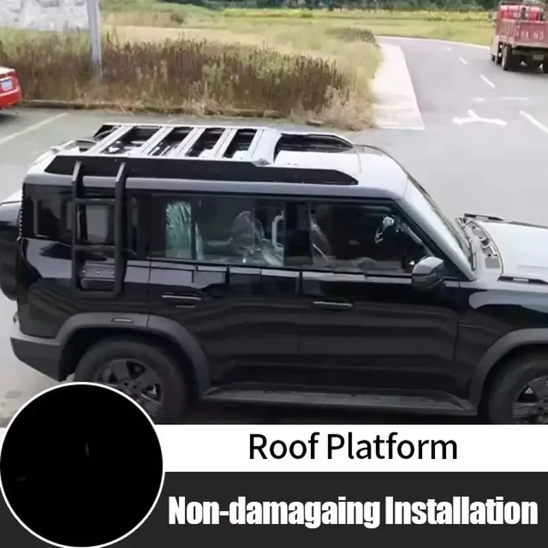 High Quality Roof Rack 4x4 Removable Detachable Cargo Carrier Luggage Roof Rack for Jetour T2 Accessories