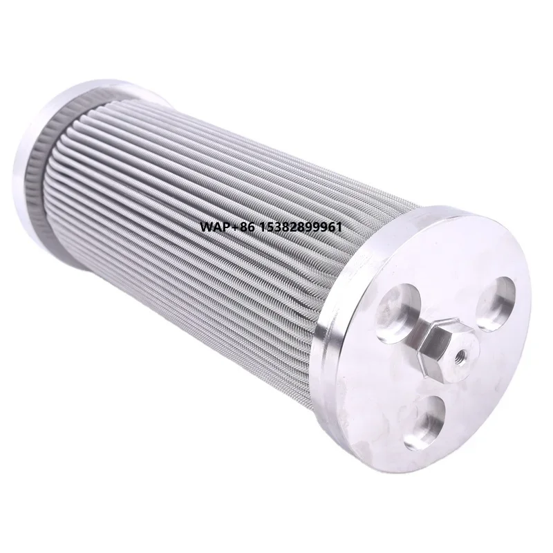 New Metal SUS304 SS 304 316 316L SUS316 Pleated Industrial Filter Cartridge 10 Micron 99% Efficiency Cleaning Equipment Oil Pump