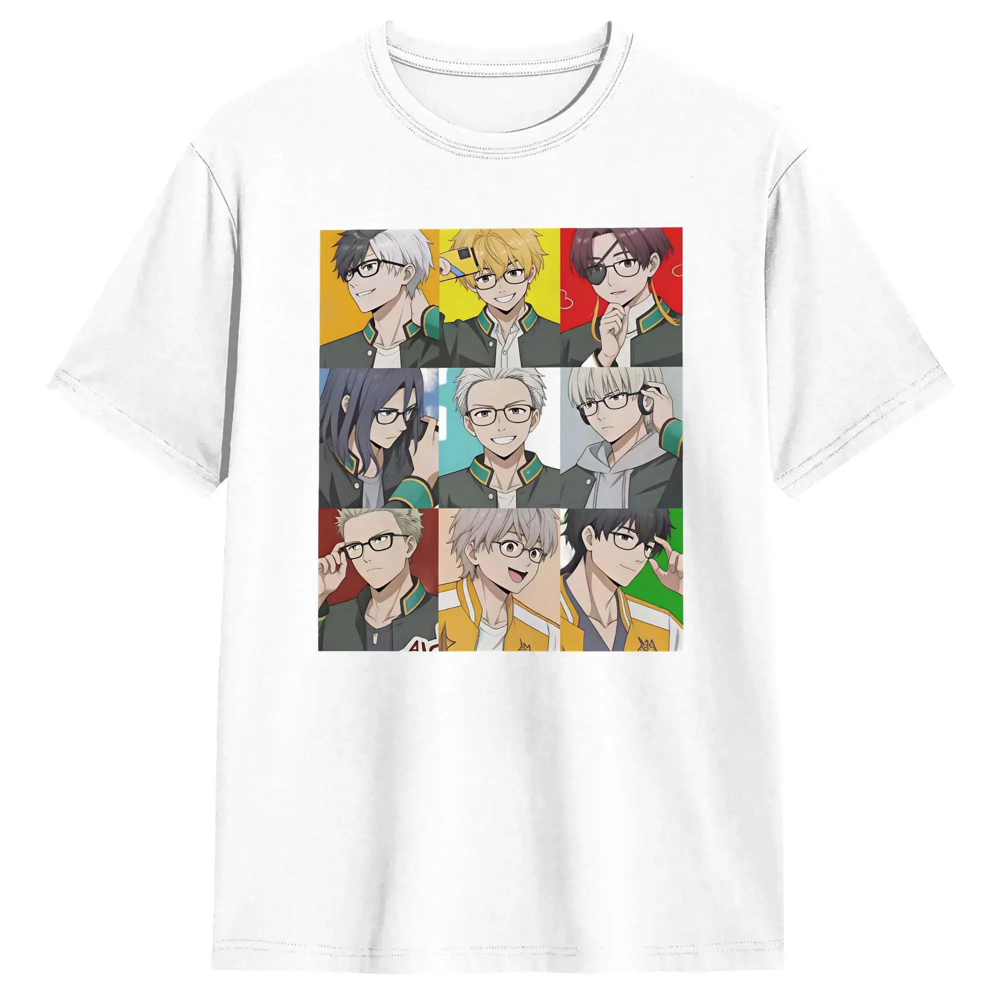 Streetwear T Shirt Summer Ren Kaji Novelty T-Shirts Wind Breaker 100% Cotton Tee Shirt for Men Y2K Basic Loose Short Sleeve