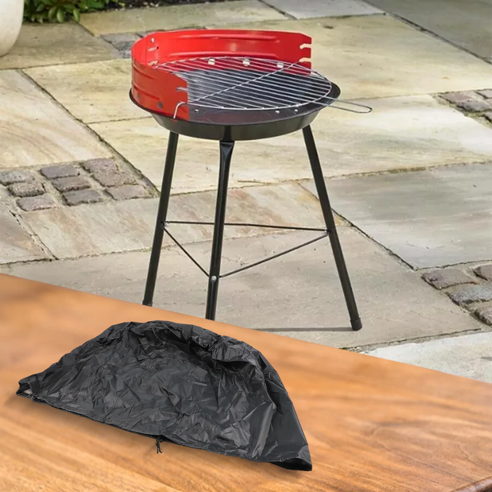 Weatherproof BBQ Cover Outdoor Fire Stove Cover Oxford Material UV Resistant Bbq Cover For All Seasons Accessory