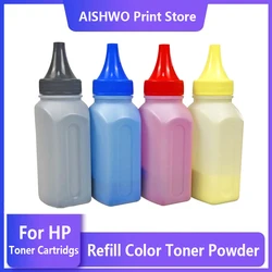 Poudre de toner de recharge de documents compatibles, HP CF410A, CF400A, 201A, CF540A, CF500A, 20pipeline, CB540A, 125A, CE320A, ogenea, CF210A, CE410A