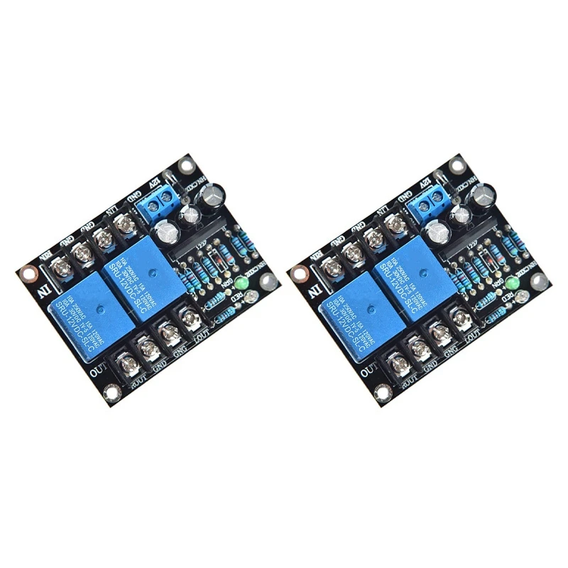 2X UPC1237 DC 12-24V Dual Channel Speaker Protection Circuit Board Boot Mute Delay