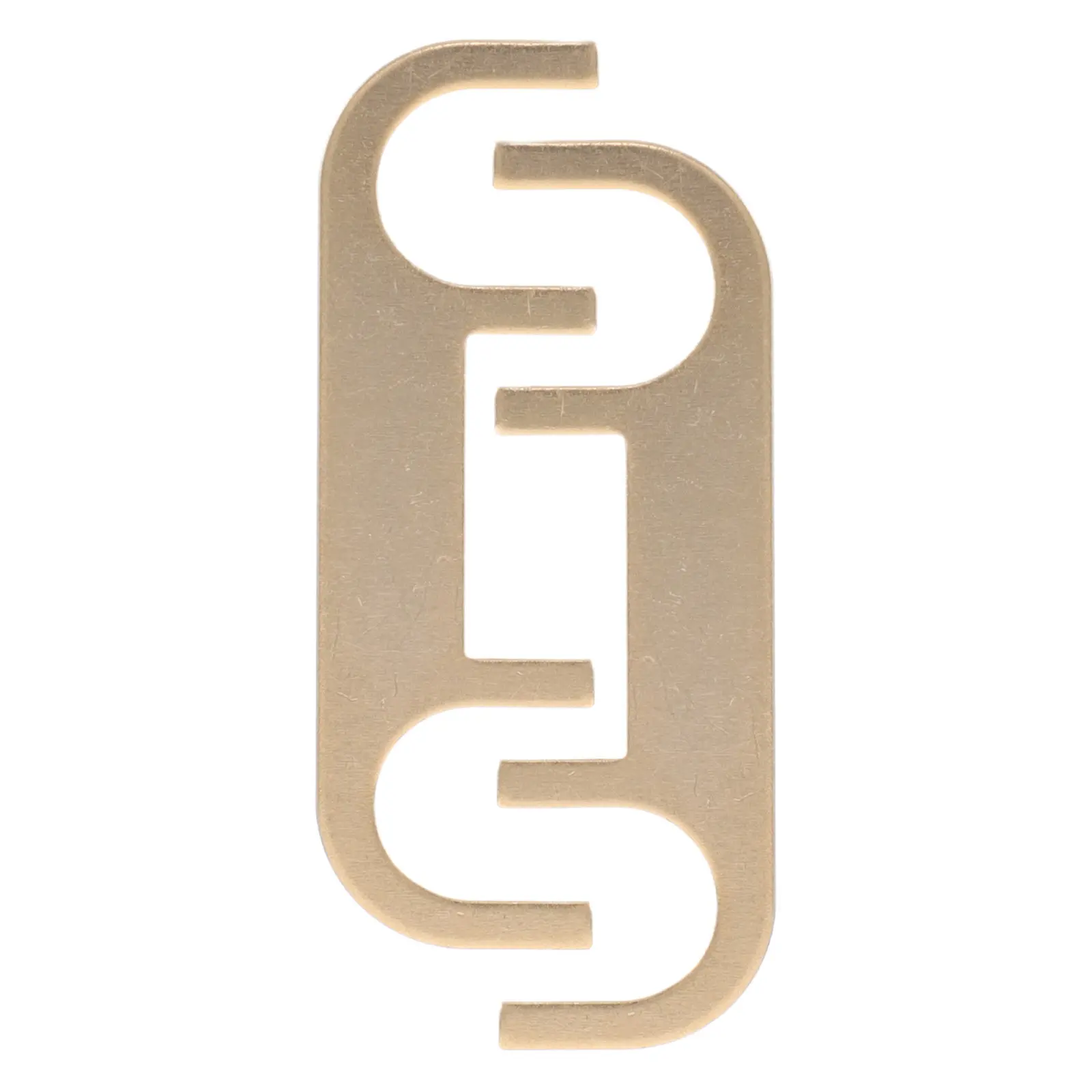 1Pair 45Mm Copper Speaker Terminal Bridge Bar Connector Plates for Bi-Wiring Speaker Cabinet Terminal Strip Enhanced Audio