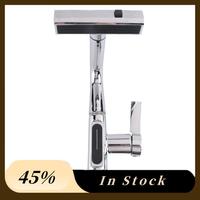 Waterfall Pull Out Kitchen Faucet Intelligent Digital Display Cold Hot Mixer Taps Rotatable Sink Lifting Basin Faucet-B