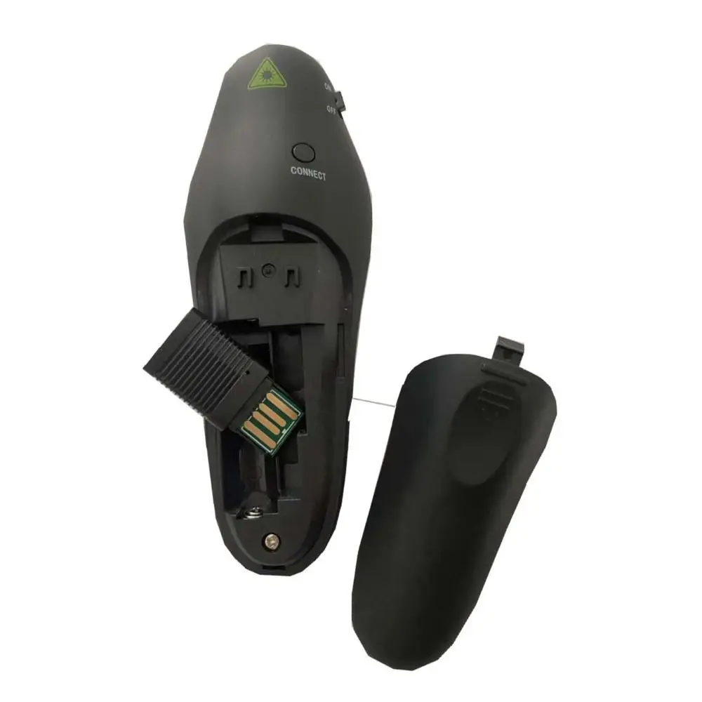 

USB-управление Powerpoint, умный презентатор, удаленная презентация для встреч, беспроводной презентатор 2,4 ГГц, лазерная указка, пульт дистанционного управления