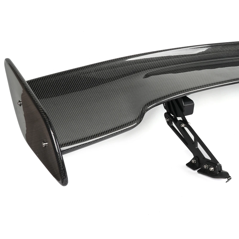 High Sales Quantity Adjustable Universal Automatical Electric Rear Carbon Fiber GT Style Car Spoiler